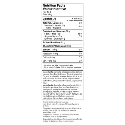 Snacks With Benefits Apple Cider Vinegar 40G