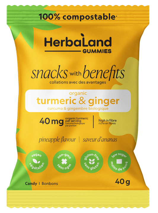 Snacks With Benefits Ginger And Turmeric 40G