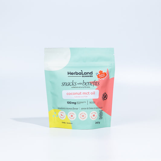 Snacks With Benefits Coconut Mct Oil Family Size 240G