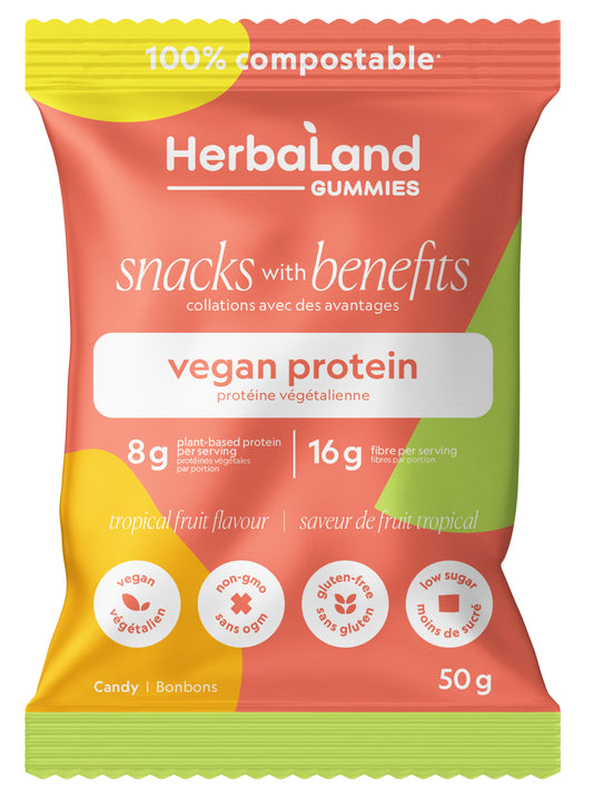Snacks With Benefits Vegan Protein Tropical 50G