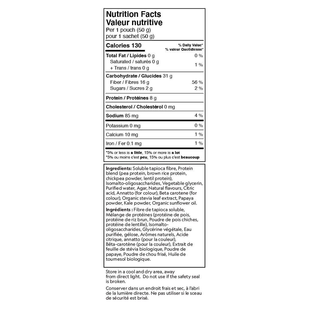 Snacks With Benefits Vegan Protein Tropical 50G