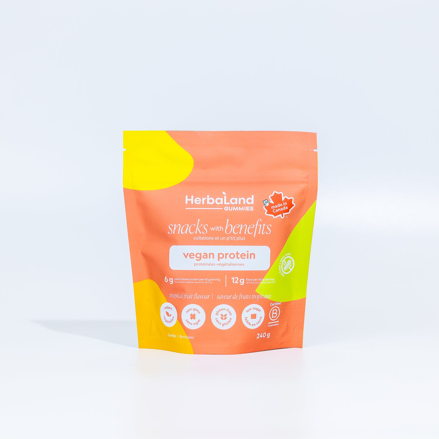 Snacks With Benefits Protein Tropical Family Size 240G