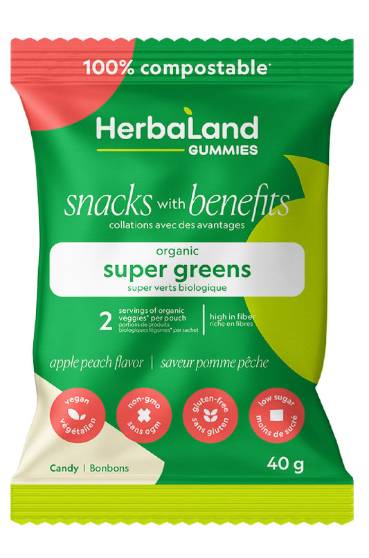 Snacks With Benefits Super Greens 40G