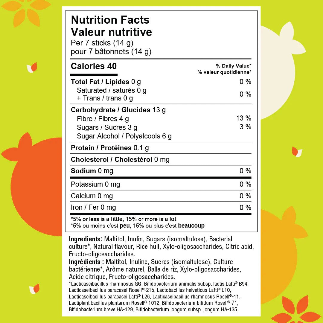 Lemon Clementine Yumbiotic Powder Stick 2G