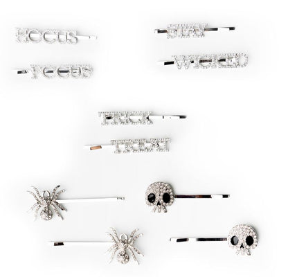 Halloween Bling Hair Clips