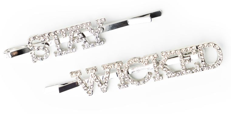 Halloween Bling Hair Clips
