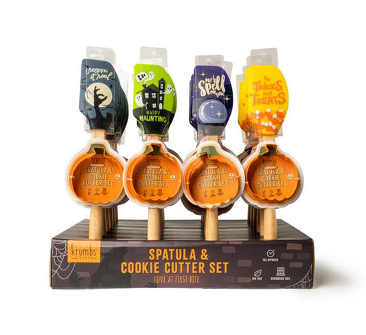 Halloween Spatula & Cookie Cutter Set