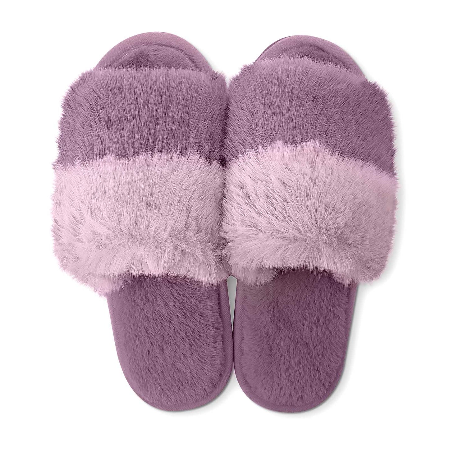 Cotton Candy Puff Slippers