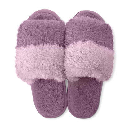 Cotton Candy Puff Slippers