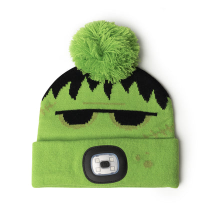 Halloween Kids Rechargeable LED Pom Hat