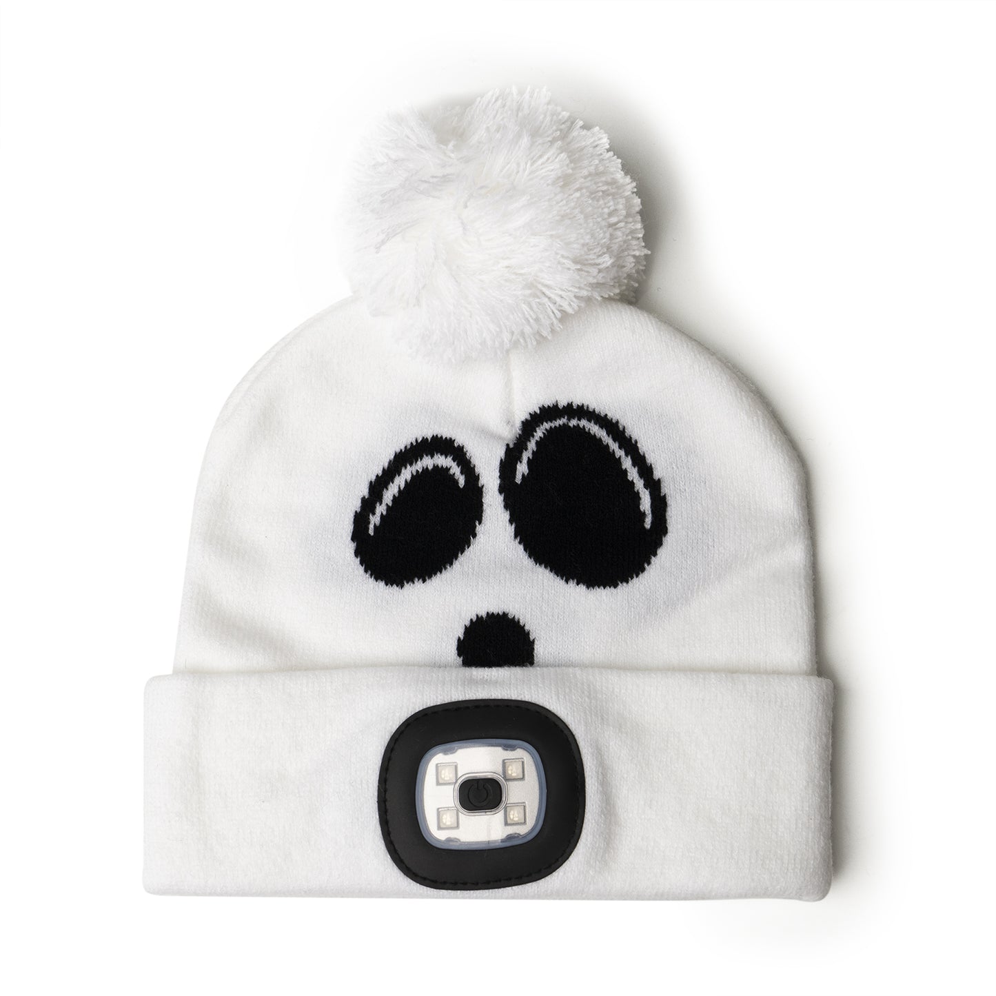 Halloween Kids Rechargeable LED Pom Hat