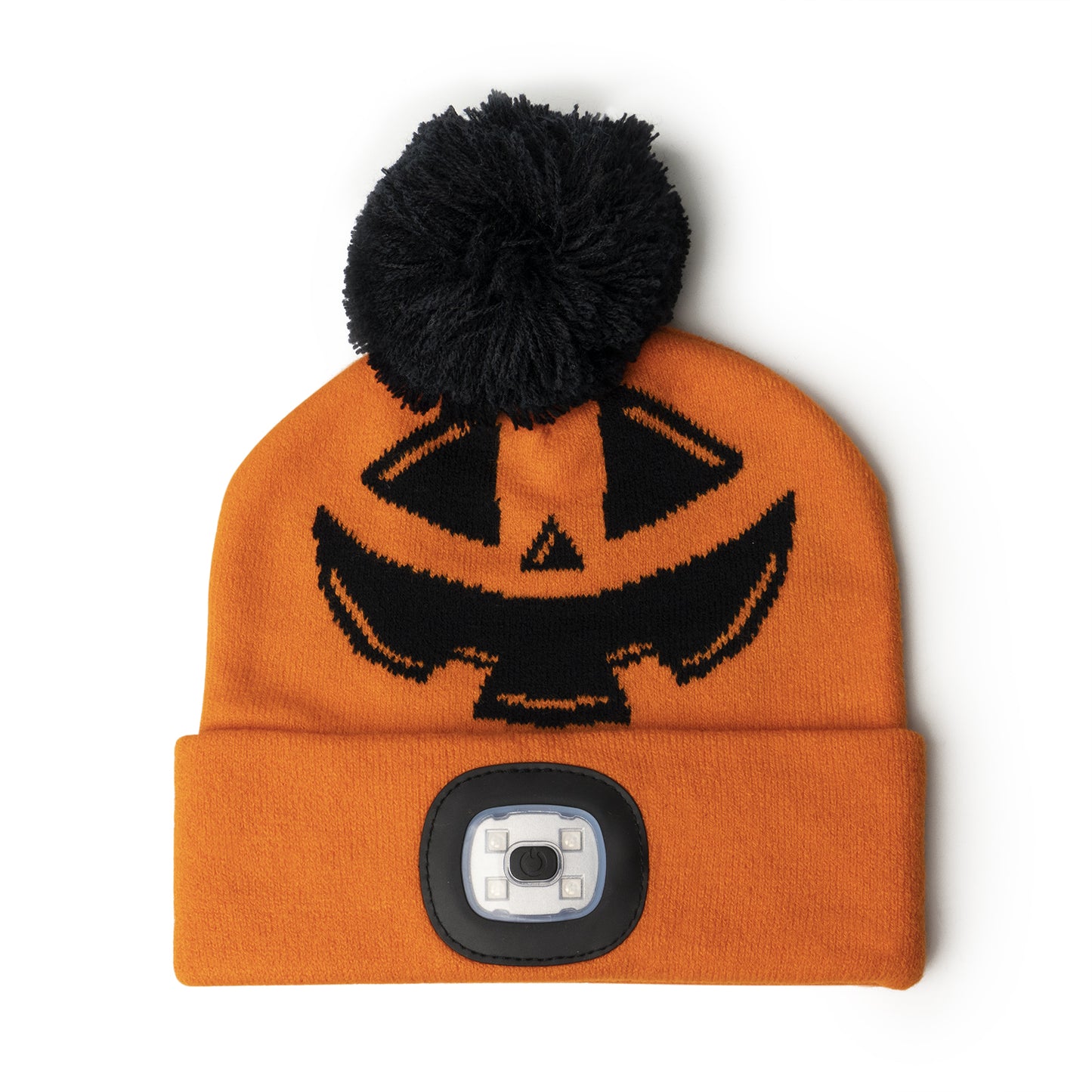 Halloween Kids Rechargeable LED Pom Hat