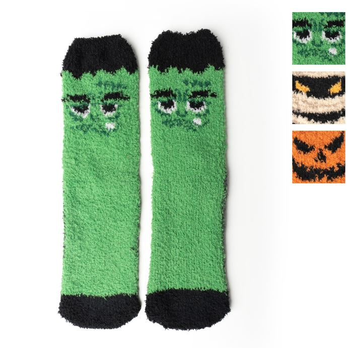 Toasty Terrors Fuzzy Socks
