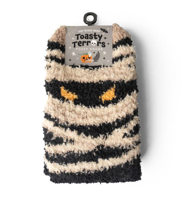 Toasty Terrors Fuzzy Socks