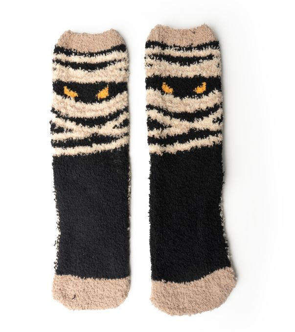 Toasty Terrors Fuzzy Socks
