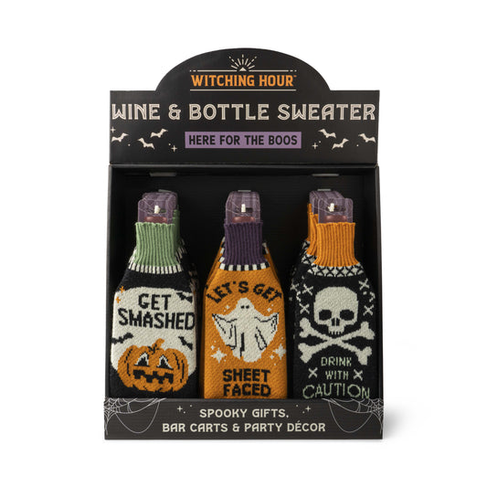 Witching Hour Wine & Bottle Sweaters