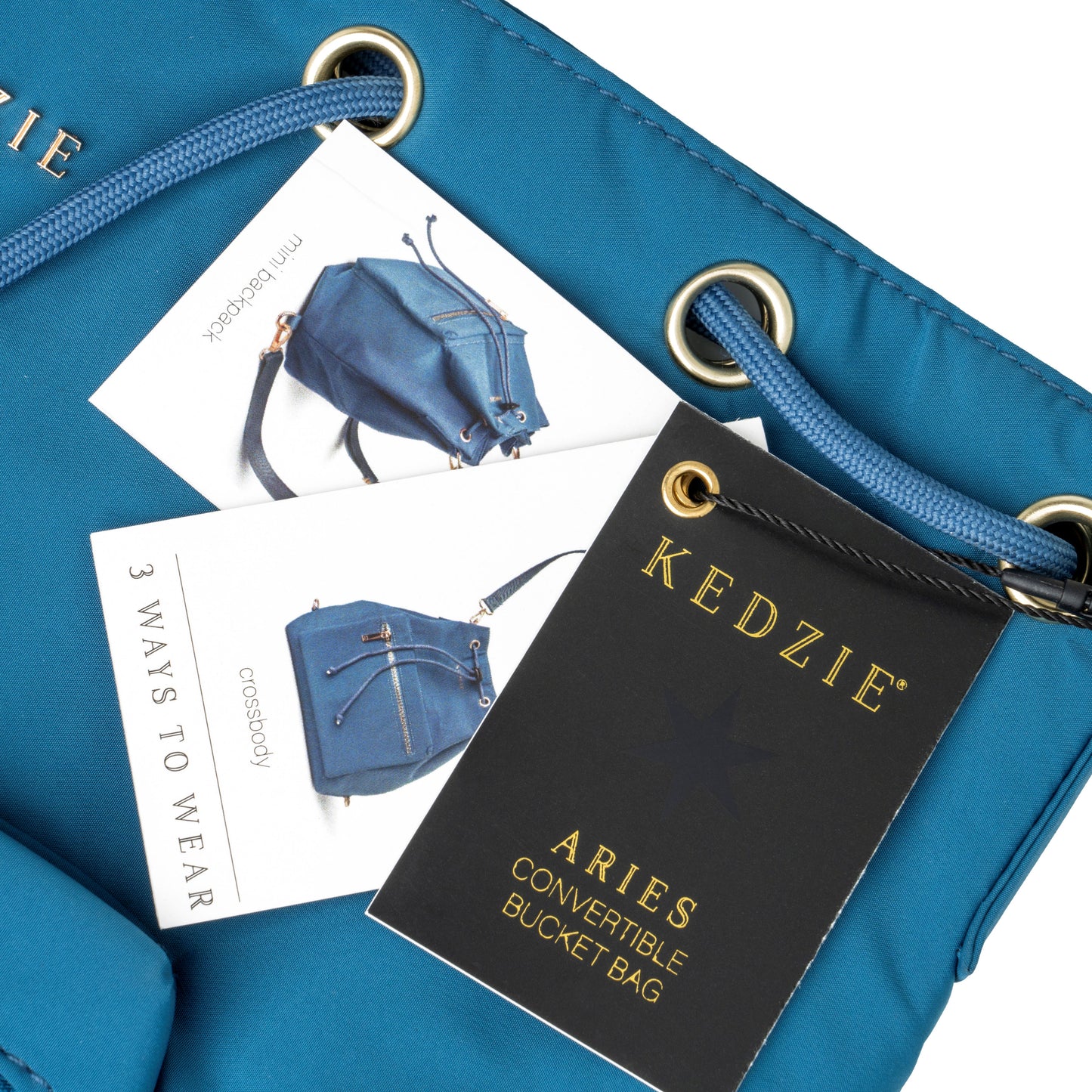 Aries Convertible Bucket Bag