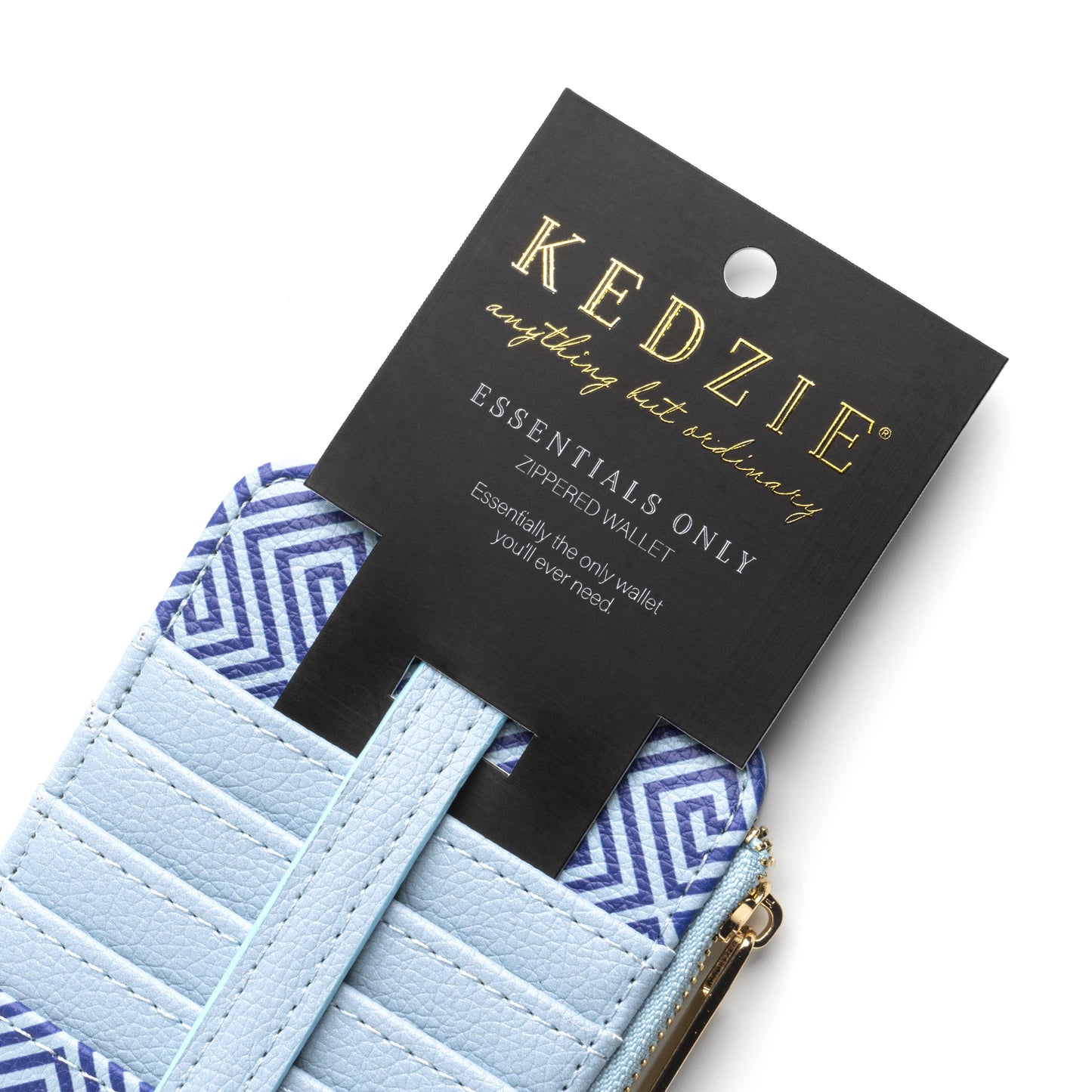 Essentials Only Zippered Wallet