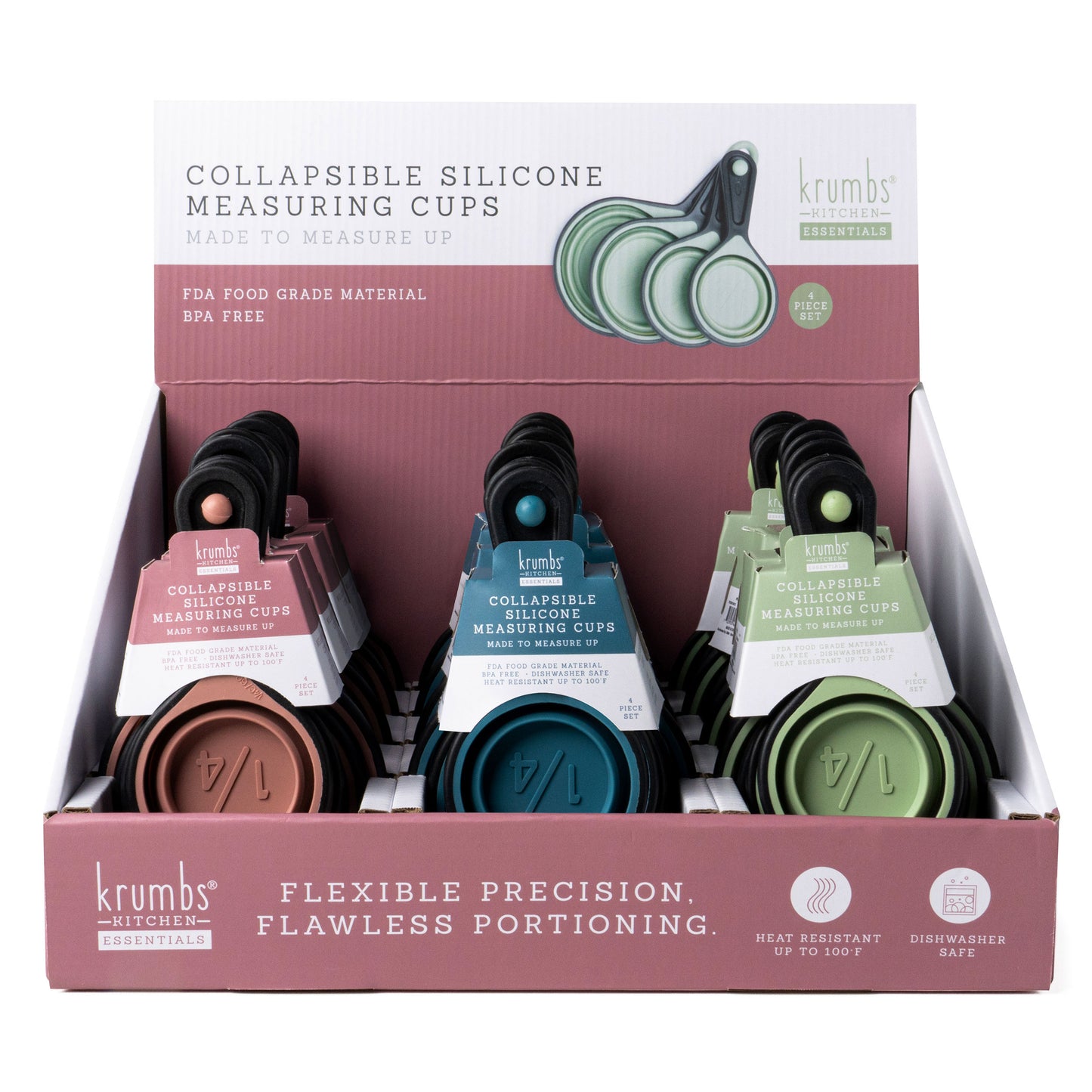 Silicone Collapsible Measuring Cups
