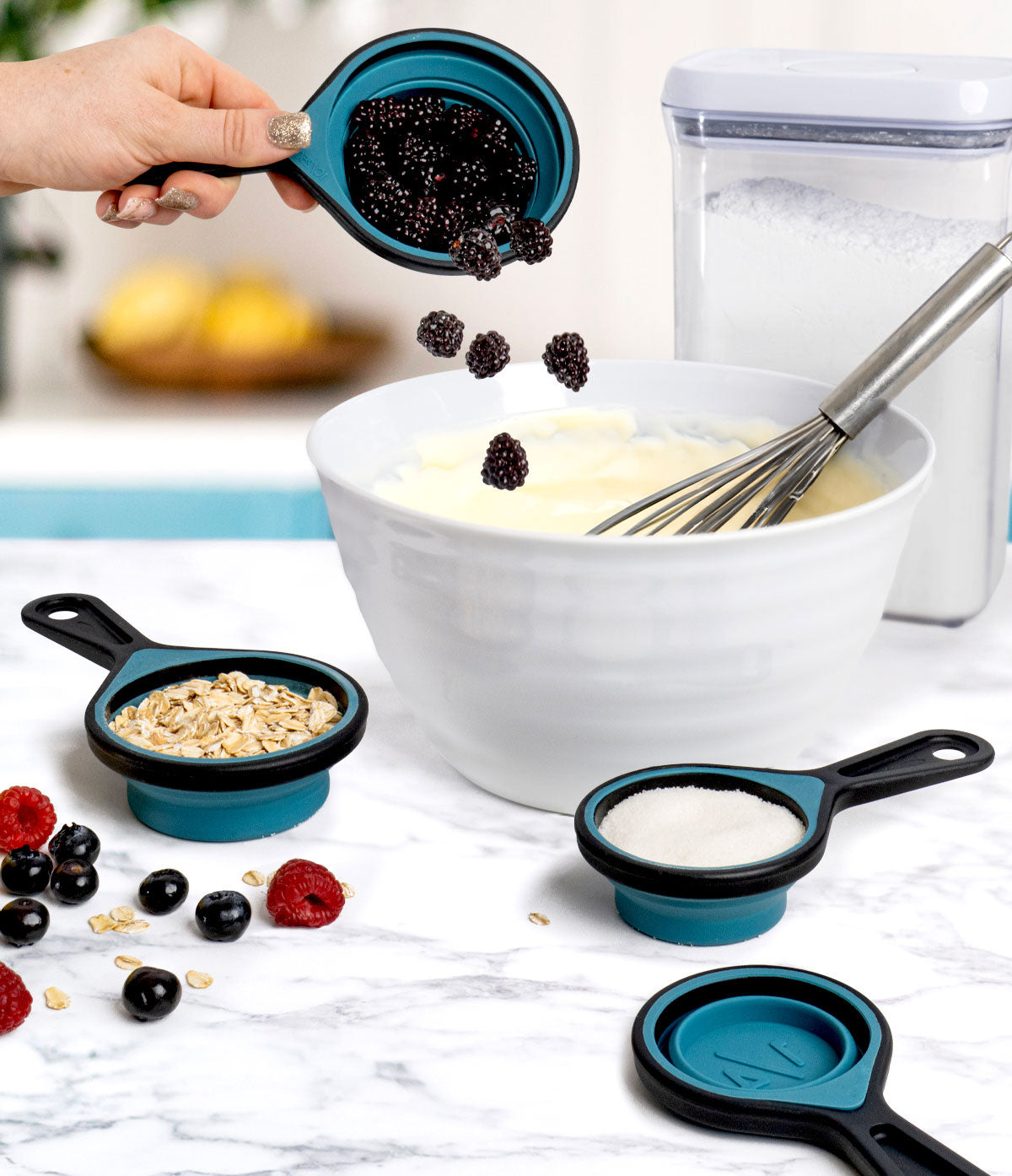 Silicone Collapsible Measuring Cups
