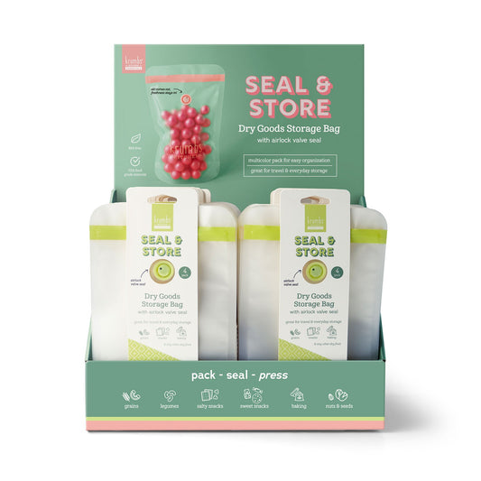 Essentials 4-Pack Dry Food Storage Bags