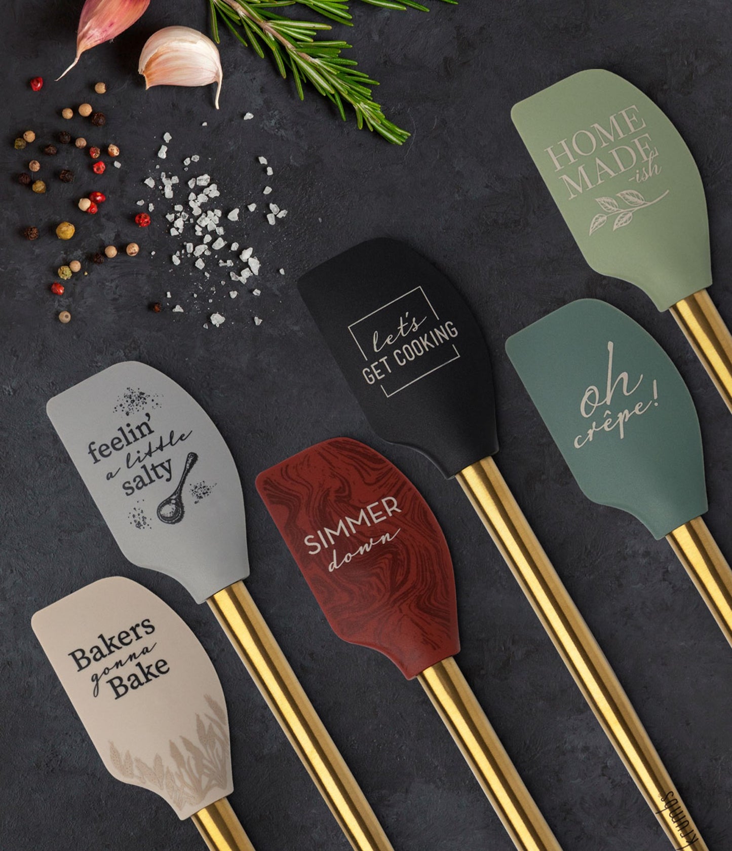 Elements Silicone Spatulas