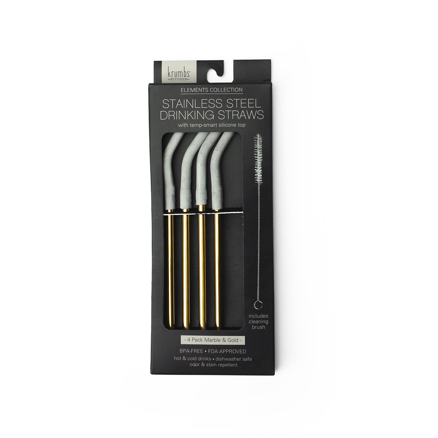 Elements Stainless Steel Straws