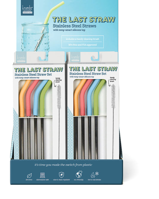 Essentials Stainless Steel Straws
