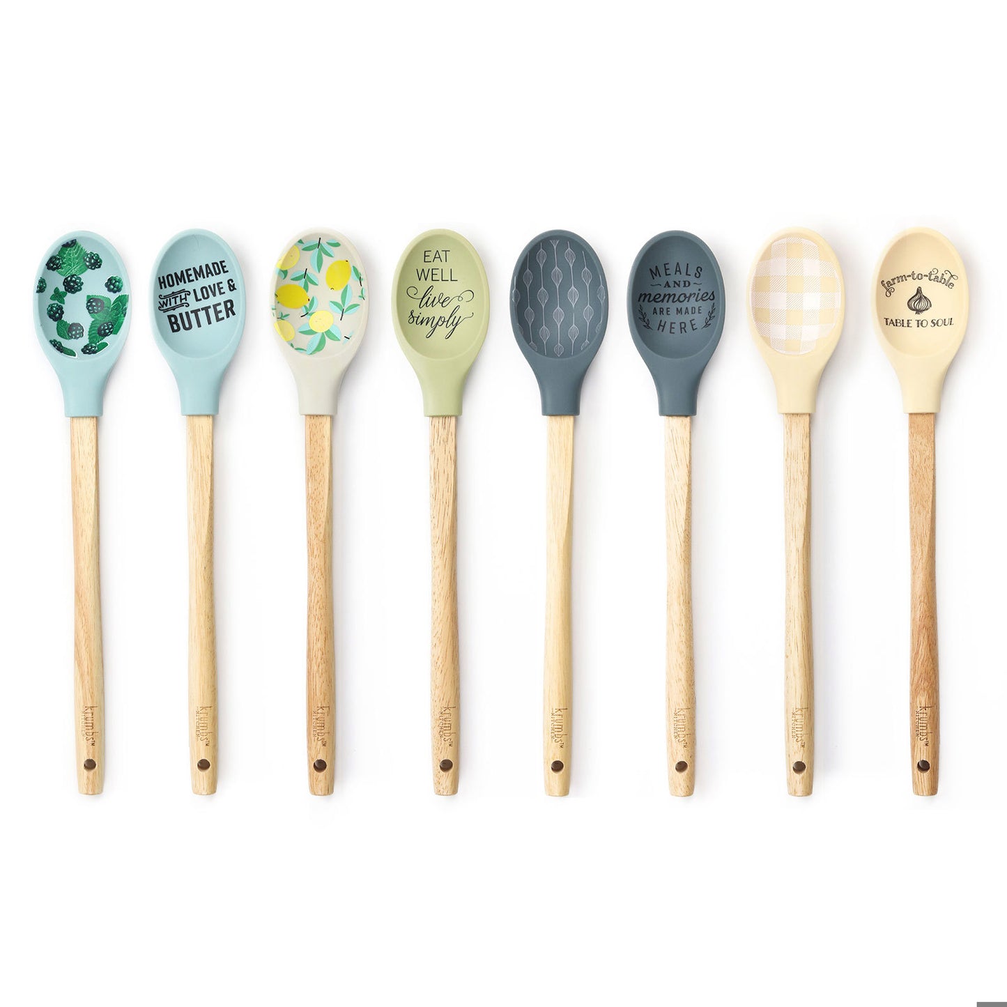 Farmhouse Silicone Spoons