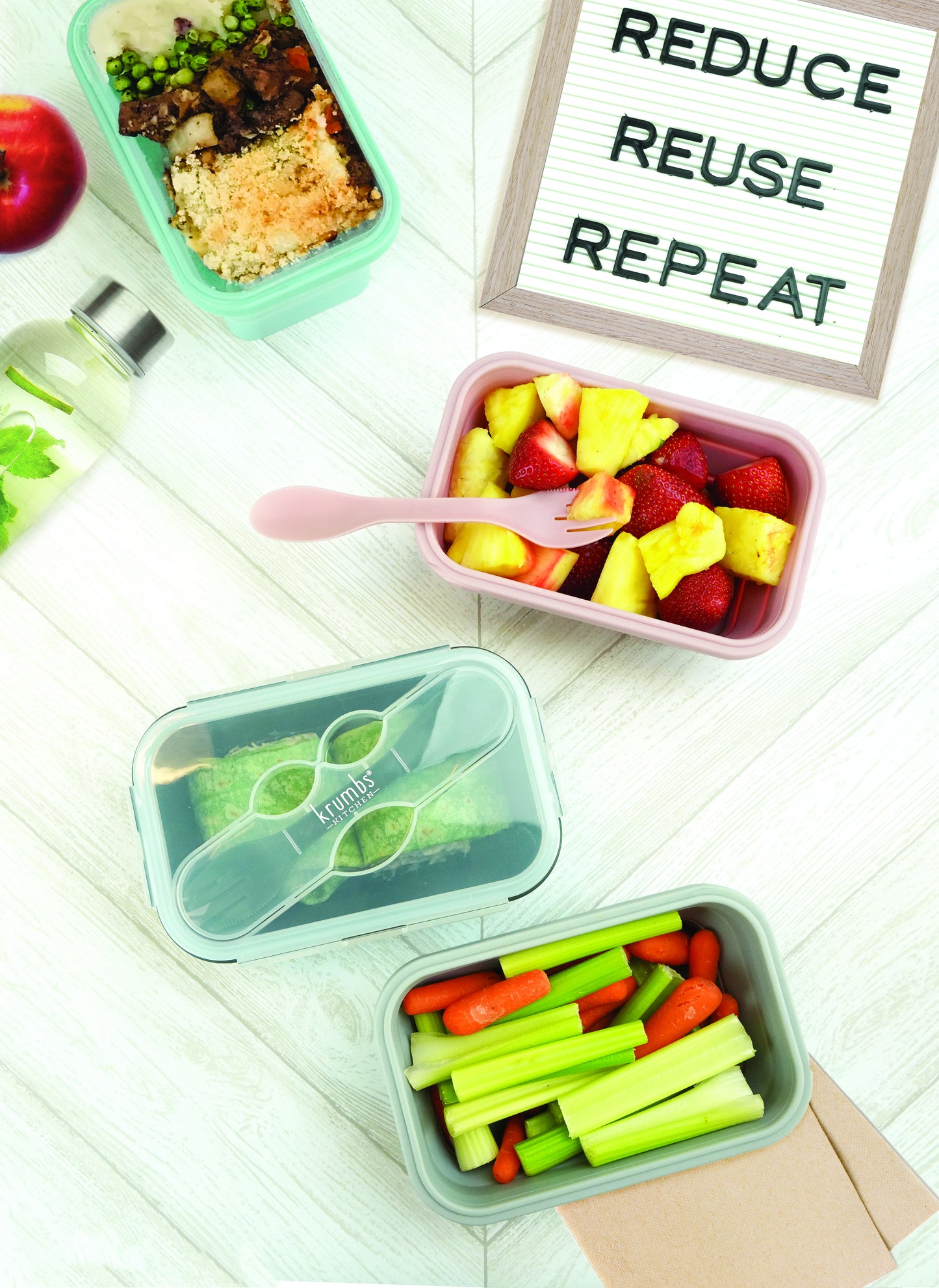Silicone Collapsible Lunch Container