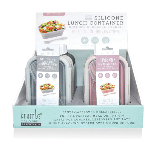 Silicone Collapsible Lunch Container