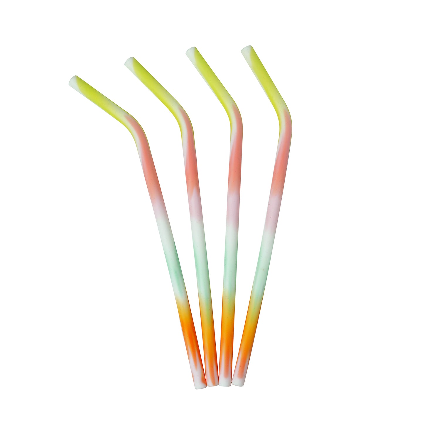 Tye Dye Silicone Straws