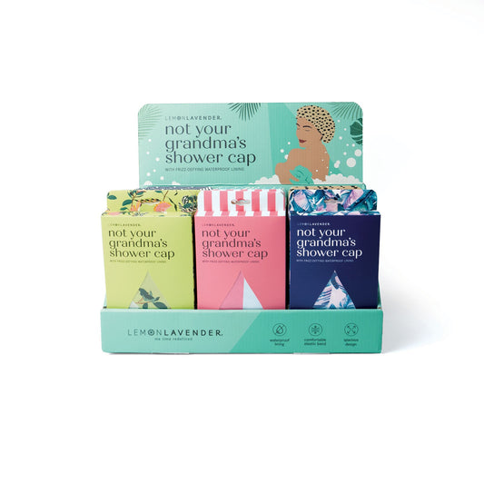 Not Your Grandma Shower Caps
