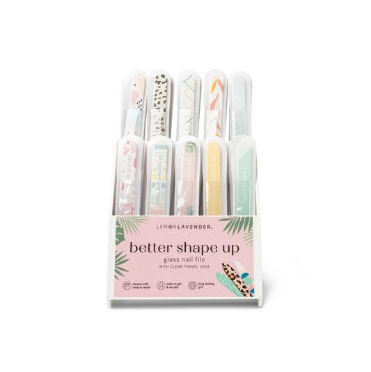 Better Shape Up Glass Nail Files