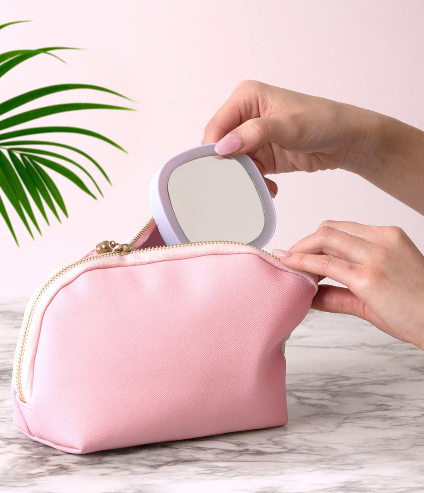 Mini Light Up LED Makeup Mirror