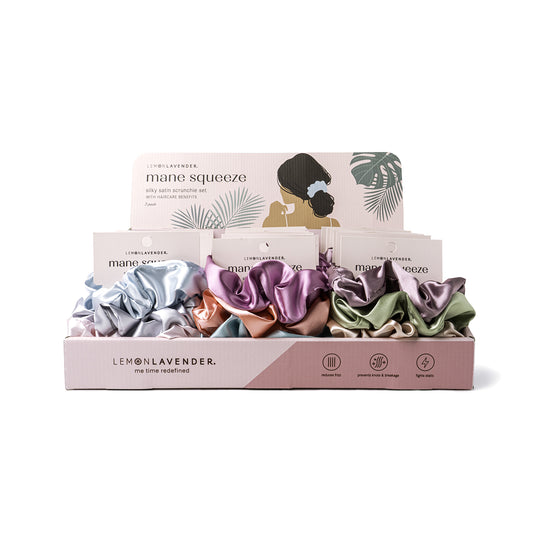 Mane Squeeze Oversized Satin Scrunchie Set