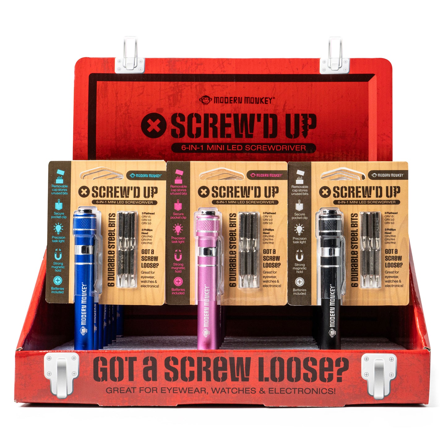 Screw'd Up 6 In 1 Screwdriver