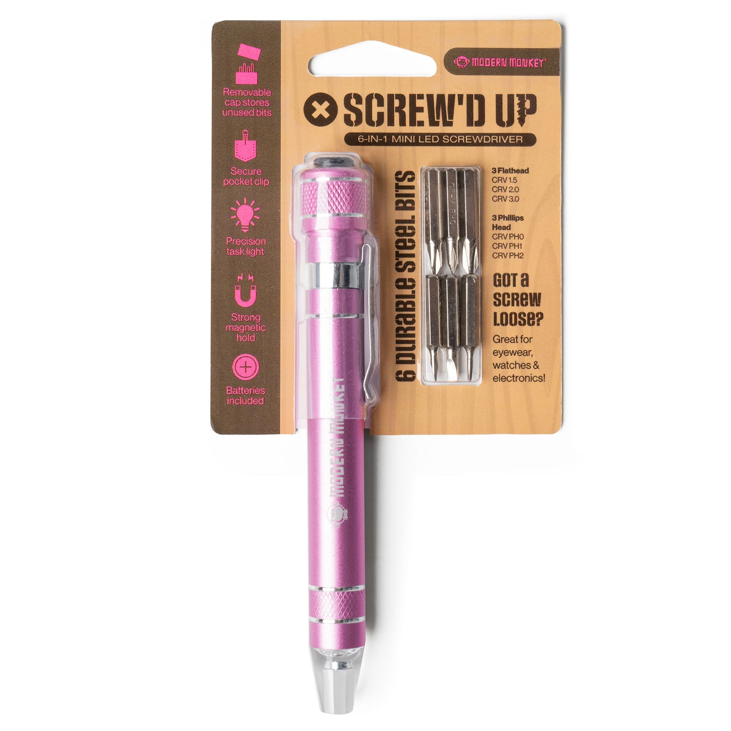 Screw'd Up 6 In 1 Screwdriver