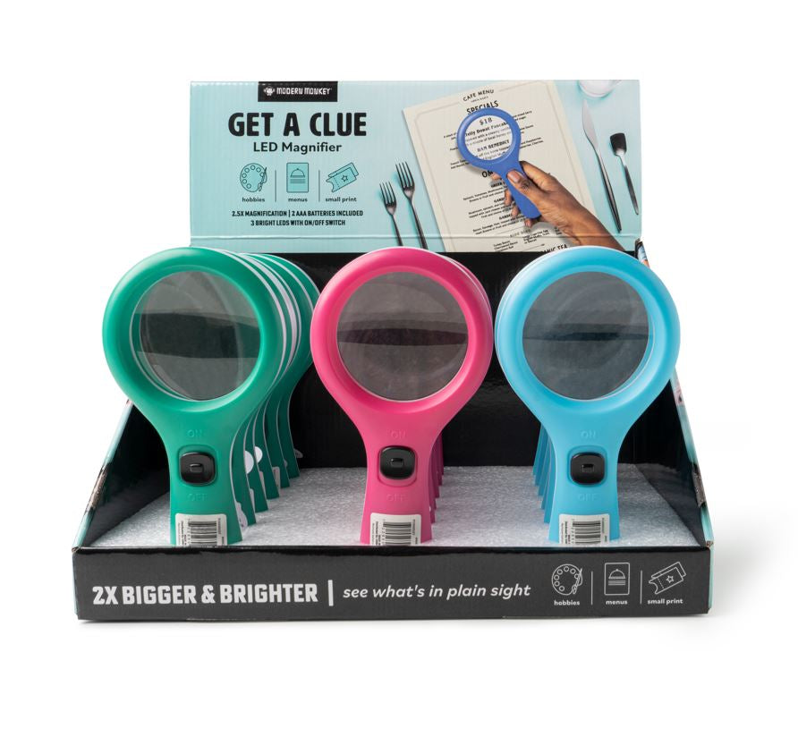 Get A Clue Led Magnifier