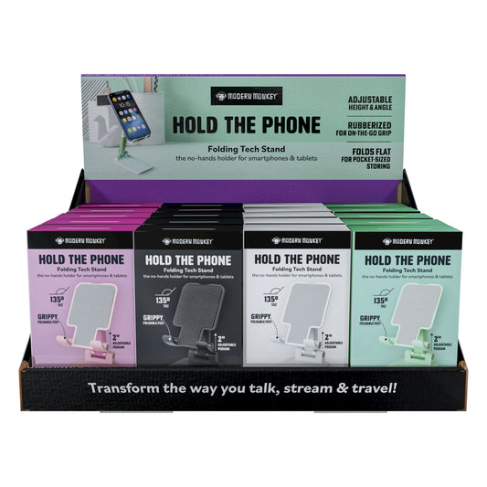Hold The Phone Folding Tech Stand