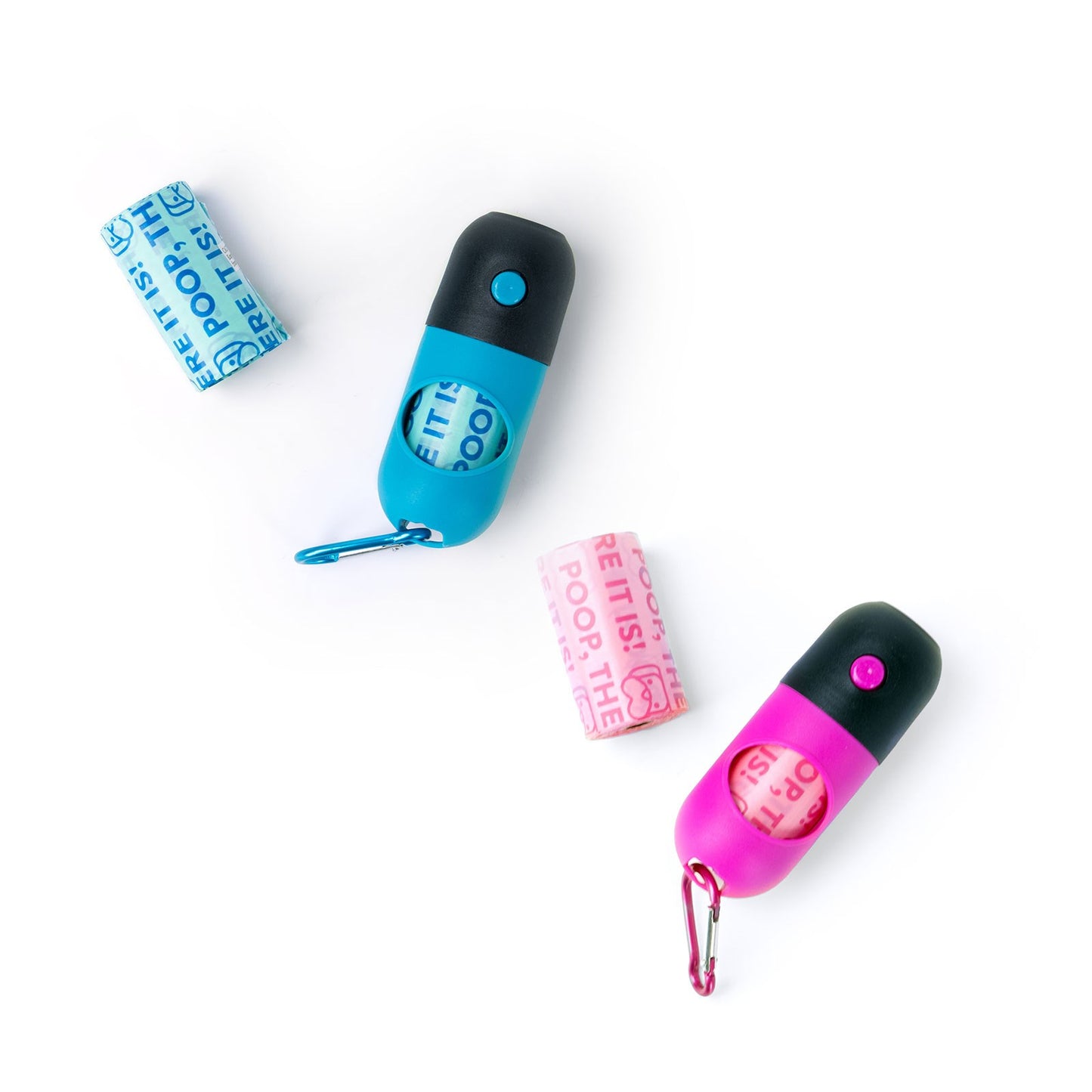 Poop 2-in-1 Flashlight & Doggie Bag Dispenser
