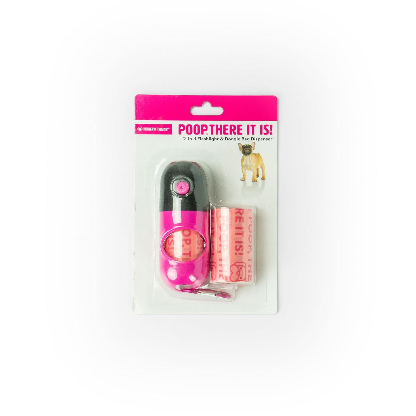 Poop 2-in-1 Flashlight & Doggie Bag Dispenser
