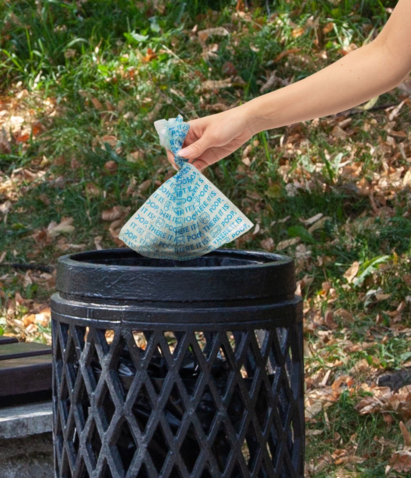 Poop 2-in-1 Flashlight & Doggie Bag Dispenser