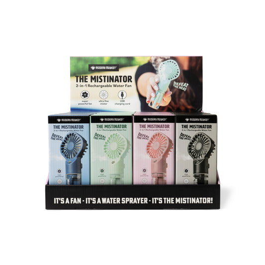 The Mistinator 2-In-1 Rechargeable Water Fan