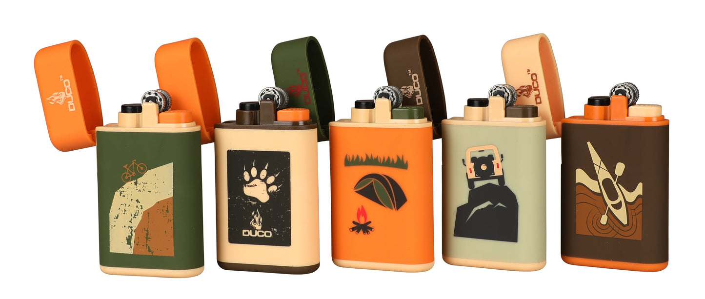 Windproof Camper Flint Lighters