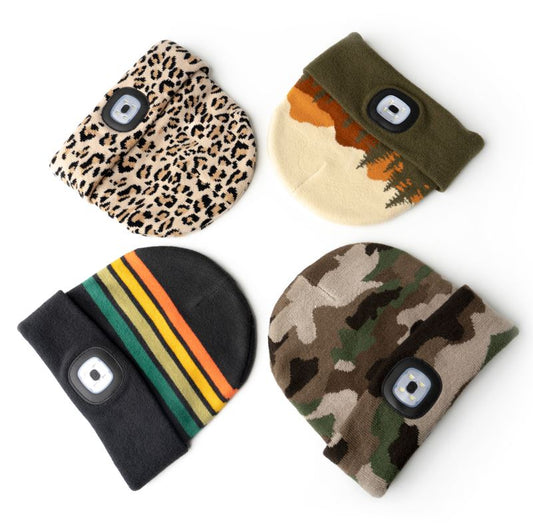 Explorer's Rechargeable LED Beanie