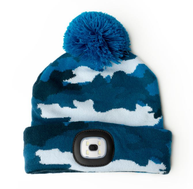 Kid's Hide & Seek Rechargeable LED Beanie