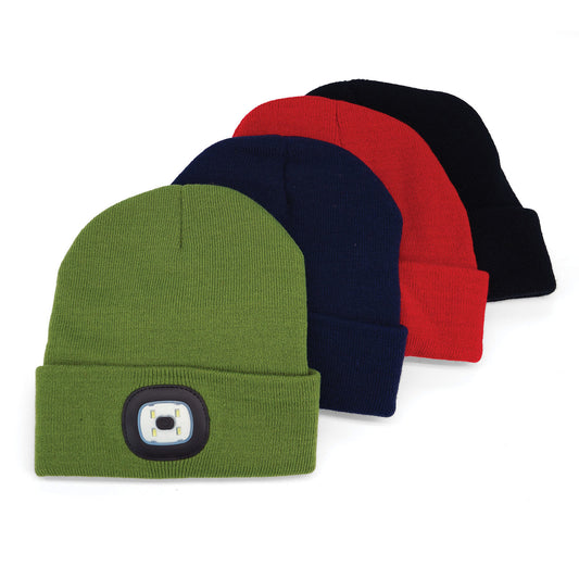 Rechargeable LED Beanie
