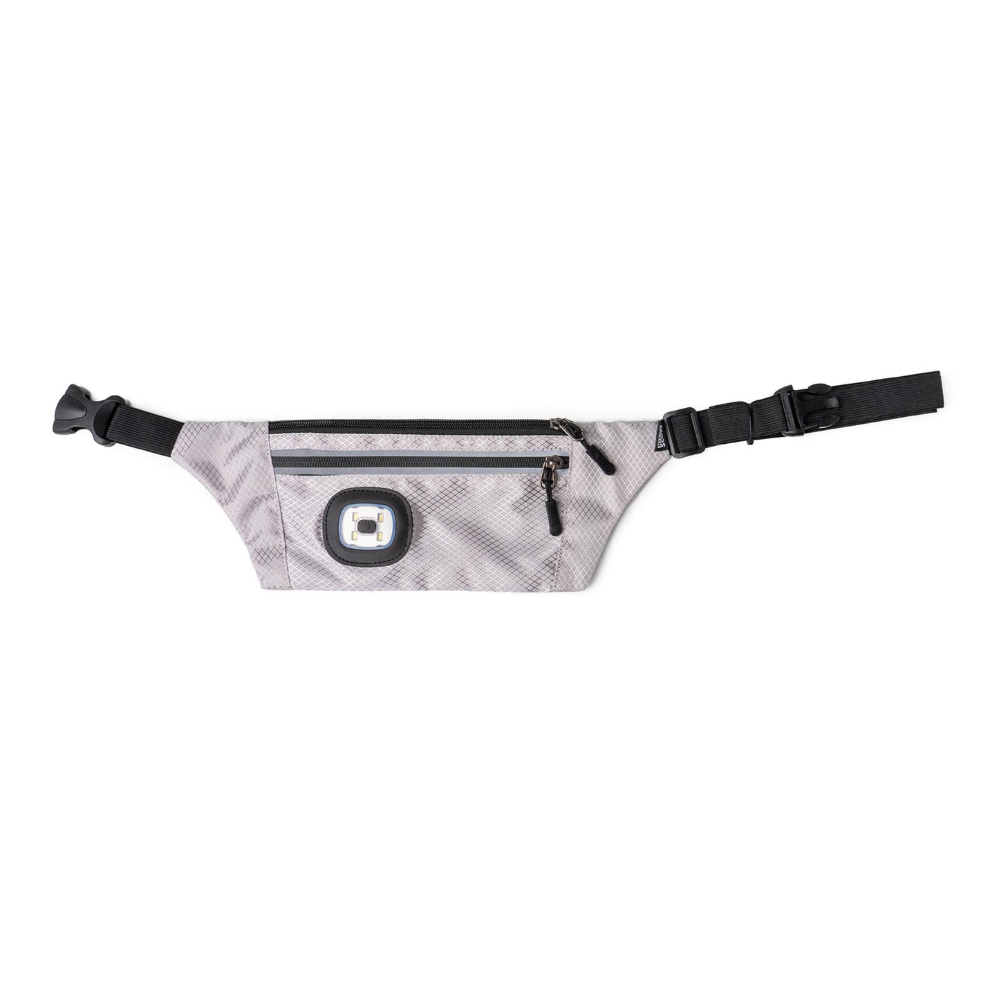 Sling Bag With Reflective Zippers
