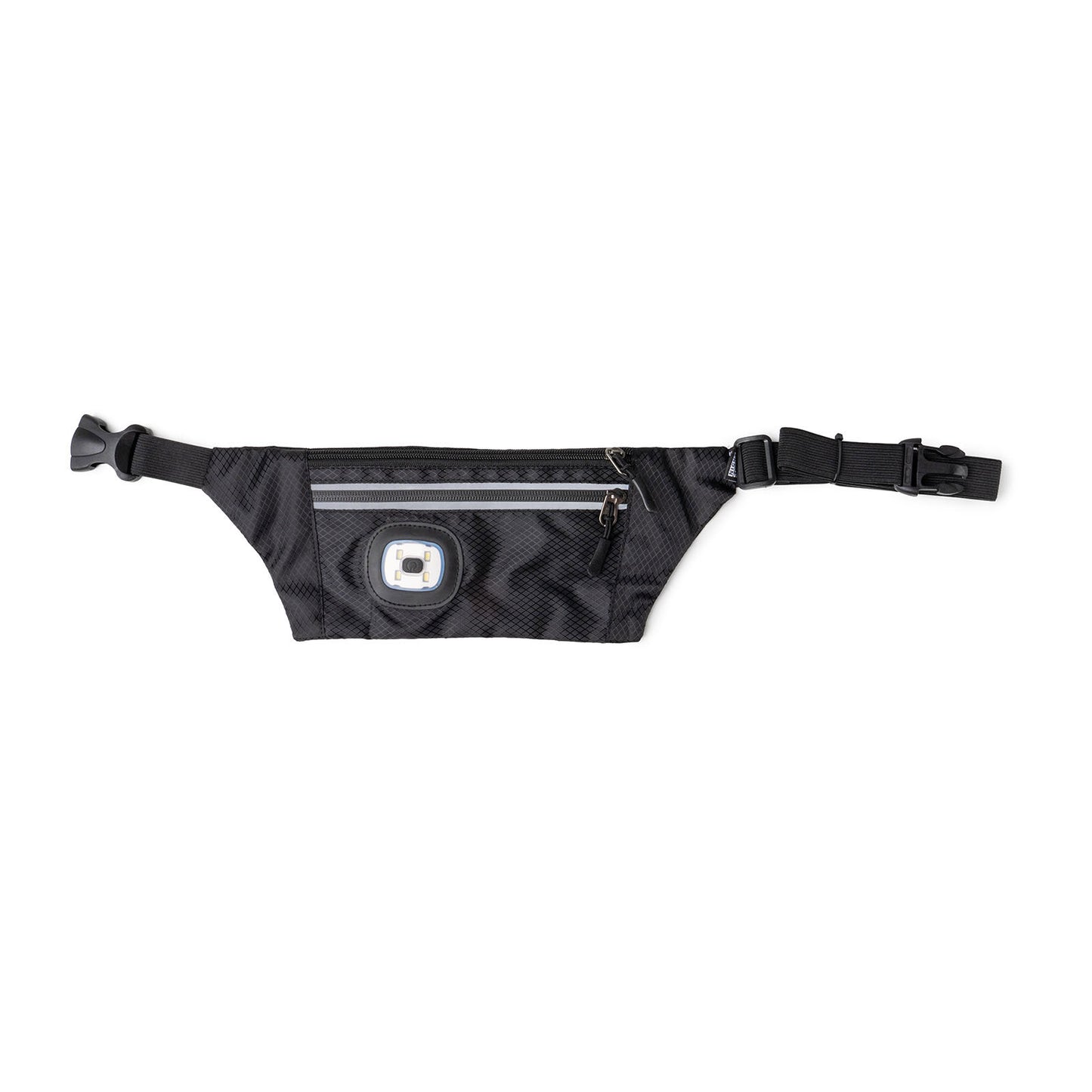 Sling Bag With Reflective Zippers